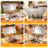 Chafing Dish 7.5L 3-Pan Buffet Warmer Food Warmer Catering Server