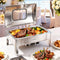 5-Star Chef 9L Chafing Dish Buffet Warmer Food Warmer Catering Server