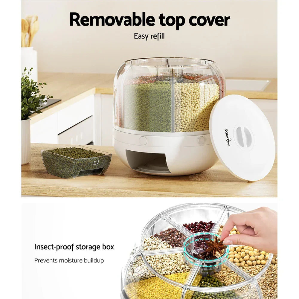 Cereal Dispenser Grain Container 7KG