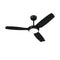 52" Ceiling Fan with Light DC Remote Control 5 Speed Black