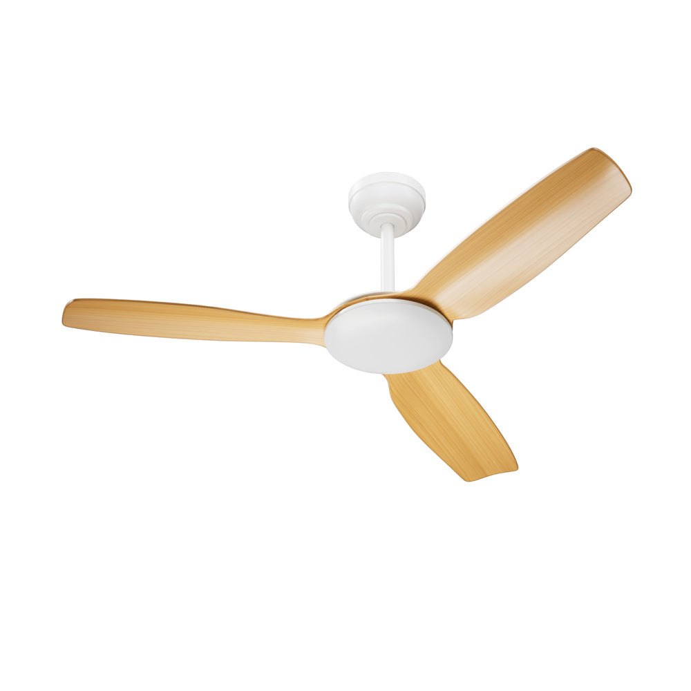 52'' Ceiling Fan DC 3 ABS Blades Remote Control Timer Wood