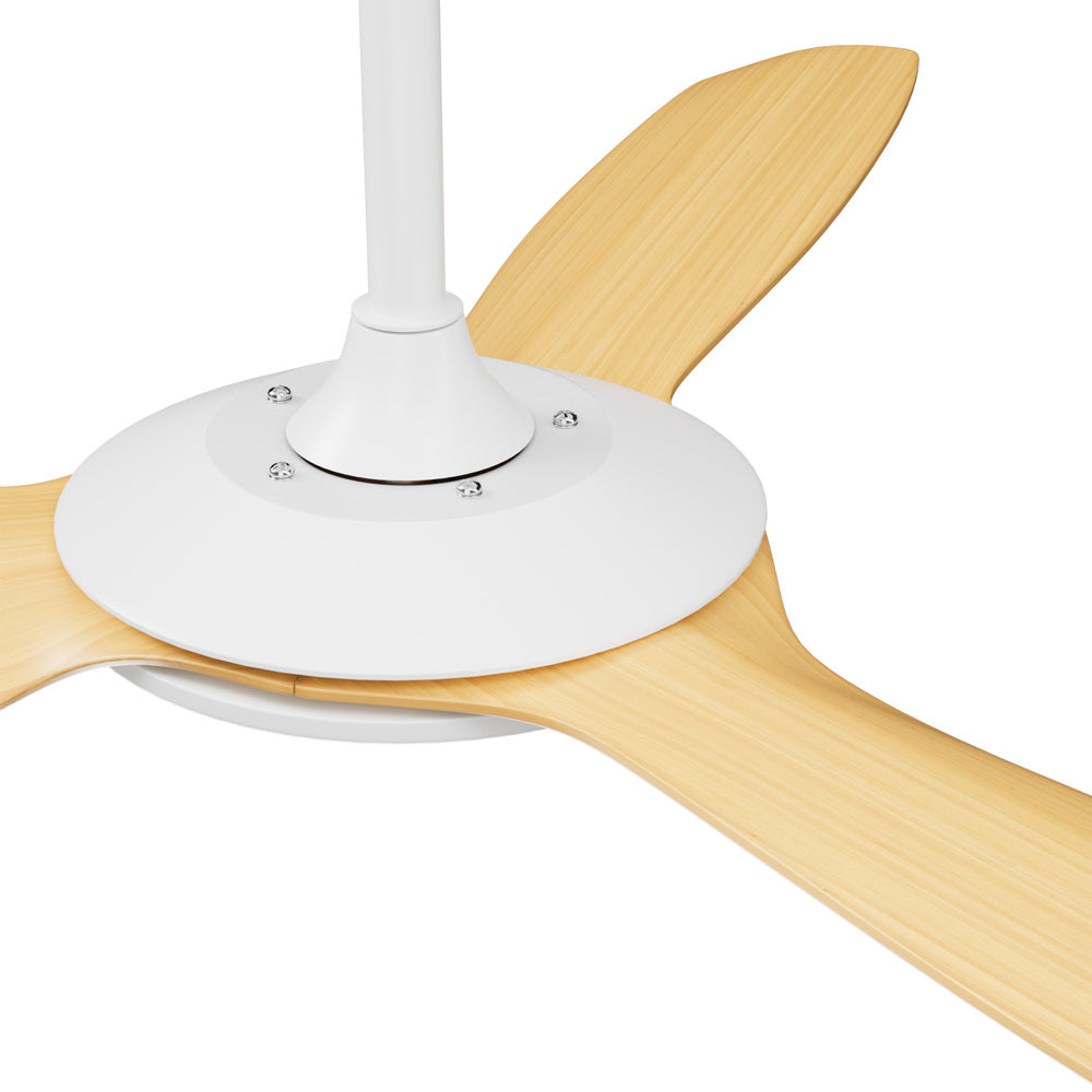 52'' Ceiling Fan DC 3 ABS Blades Remote Control Timer Wood