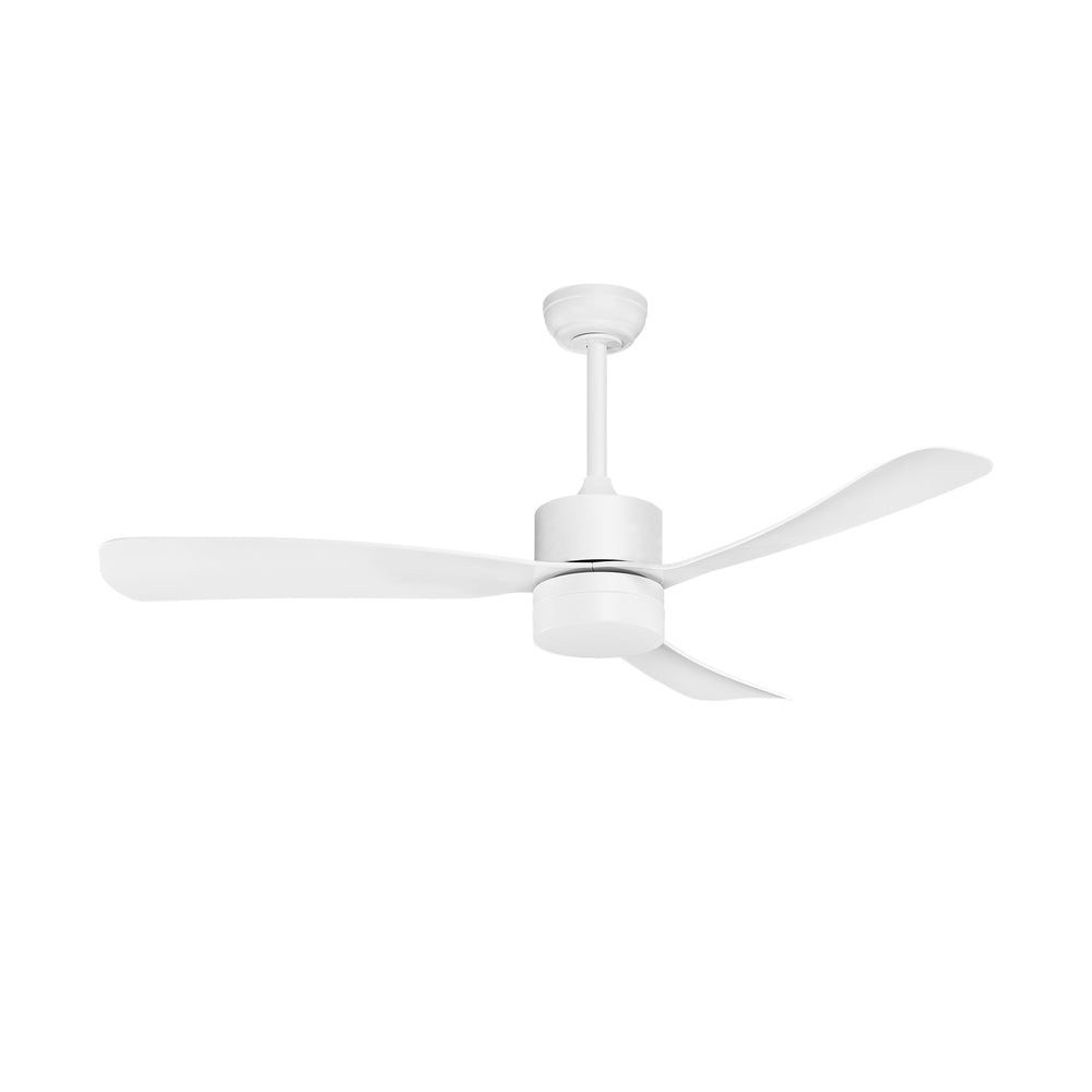 52" Ceiling Fan LED Light 5 Speed Fans Remote Control White