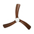 52" Ceiling Fan LED Light 5 Speed Fans Remote Control Walnut