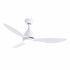 Devanti 48" Ceiling Fan with LED Light Remote Control DC Motor White