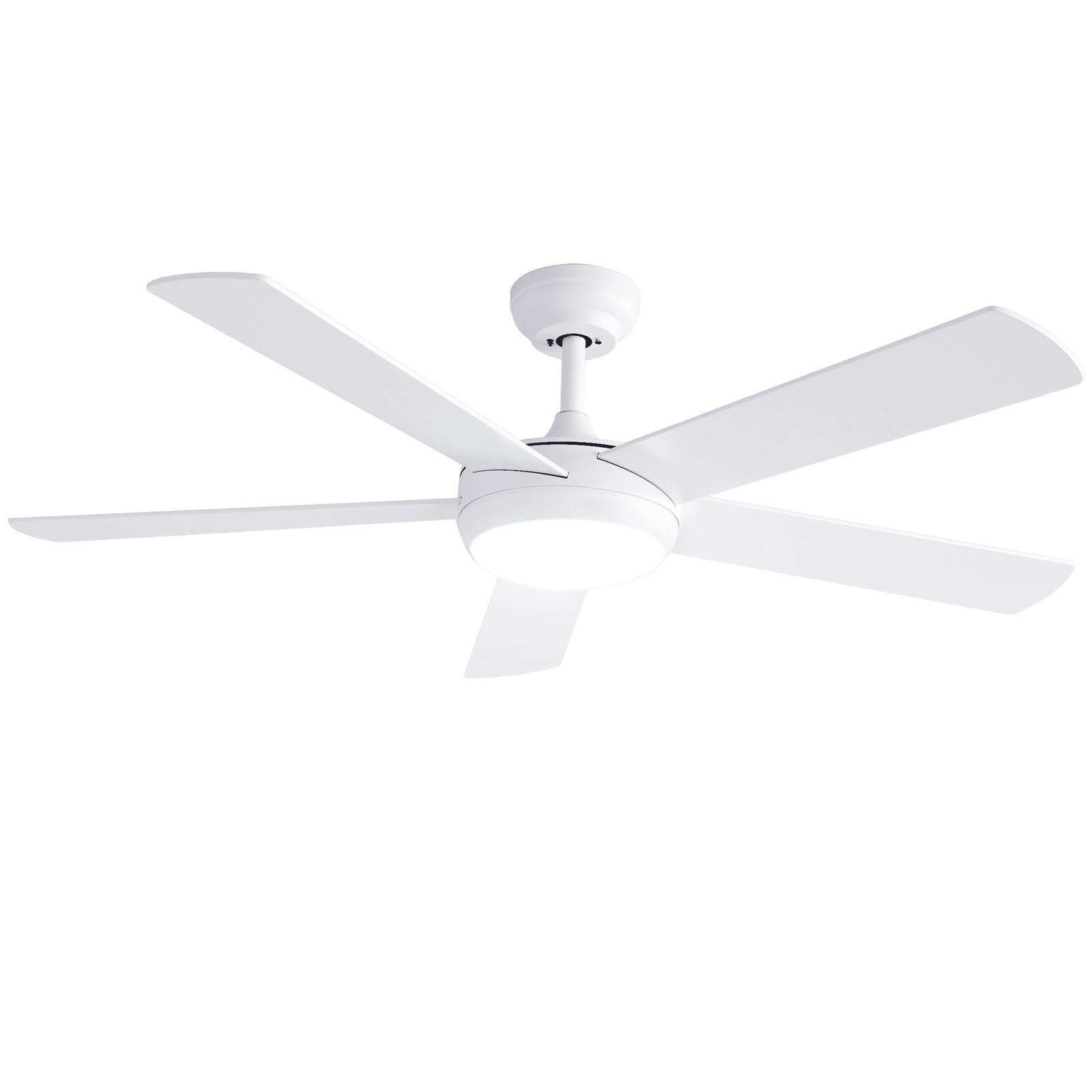 Devanti 52'' Ceiling Fan 5 Blades DC Motor w/Light w/Remote White