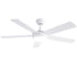 Devanti 52'' Ceiling Fan 5 Blades DC Motor w/Light w/Remote White