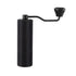 Manual Coffee Grinder with 24 Adjustable Settings | Hand Coffee Bean Burr Mill for Espresso French Press | Portable Stainless Steel Quiet Grinder with Storage Bag for Travel Camping, Black