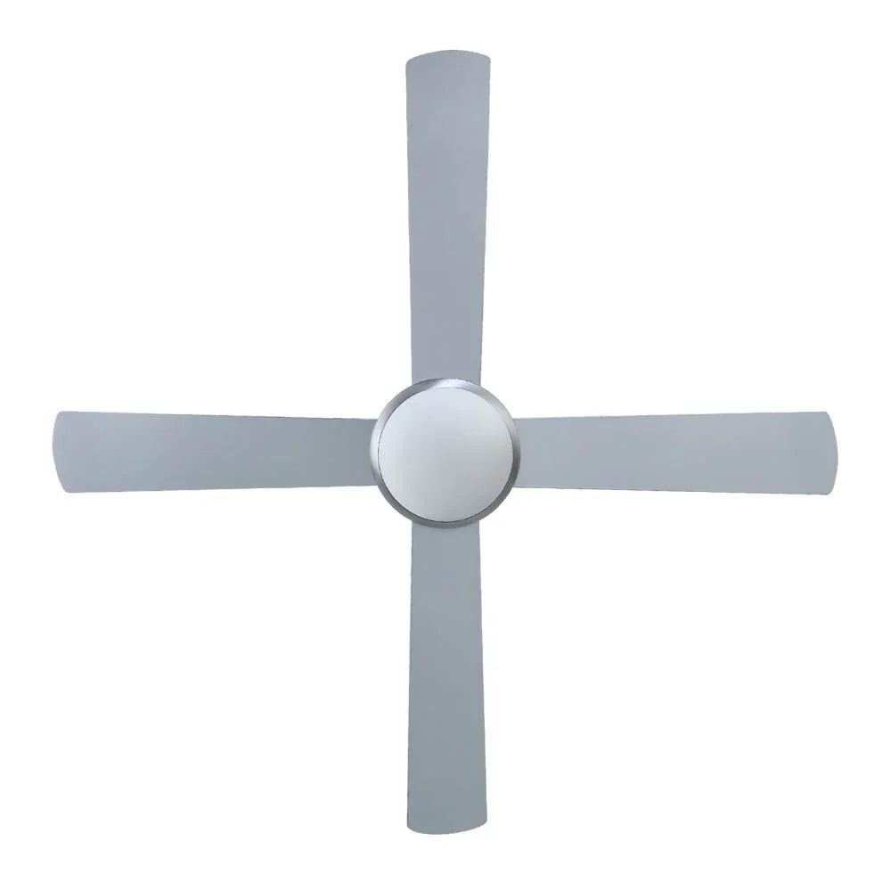 52" Ceiling Fan – LED Light, Remote Control, 6‑Speed DC Motor, Reverse Mode