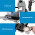 Coffee Machine Espresso Latte Maker with Grinder Milk Frother Steam Wand