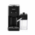 Devanti Capsule Coffee Pod Machine with Milk Frother, Black