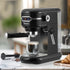 19‑Bar Espresso Coffee Maker – Milk Frother, 1L Tank, Black