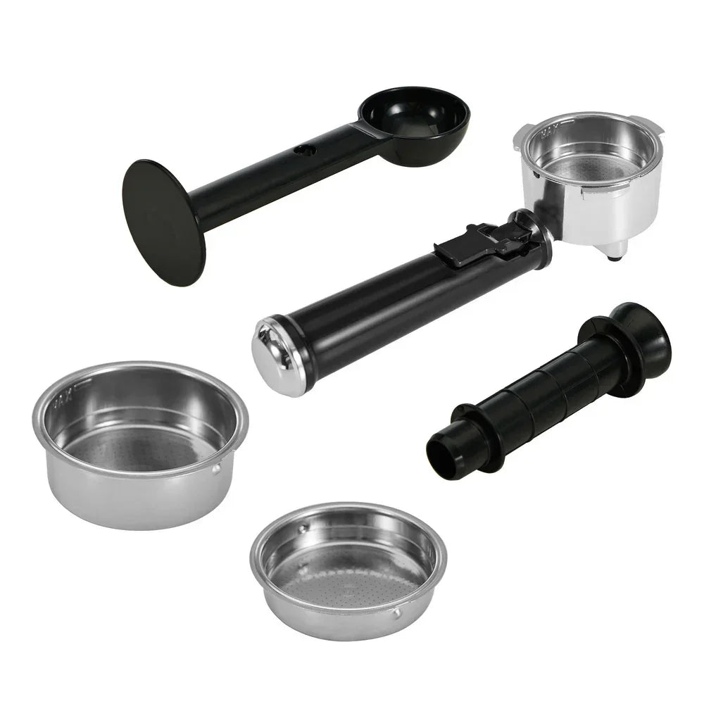 19‑Bar Espresso Coffee Maker – Milk Frother, 1L Tank, Black