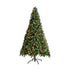 Christmas Tree 2.1M 7FT Xmas Decorations Green w/ LED Light and Pine Cones