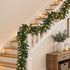 10M LED Pre Lit Christmas Garland Decor Green