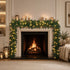 10M LED Pre Lit Christmas Garland Decor Green