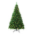 LED Christmas Tree 2.4M 8FT Green, 1450 Tips, 8 Modes, PVC Set