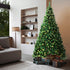 LED Christmas Tree 2.4M 8FT Green, 1450 Tips, 8 Modes, PVC Set