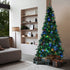 Tinseltown LED Christmas Tree 2.4M 8FT Multi Colour Lights 8 Flash Modes