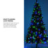Tinseltown LED Christmas Tree 2.4M 8FT Multi Colour Lights 8 Flash Modes