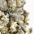 Christmas Tree 2.1M 7FT Snow Flocked Green with LED