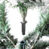 LED Christmas Tree 1.8M 6FT with Tree Skirt Light Snow-sprayed Green