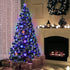 Tinseltown LED Christmas Tree 2.1M 7FT with Tree Skirt Light Snow-sprayed Green