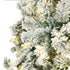 Tinseltown LED Christmas Tree 2.1M 7FT with Tree Skirt Light Snow-sprayed Green