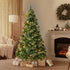 LED Christmas Tree 1.8M 6FT with Lights Ornaments Green