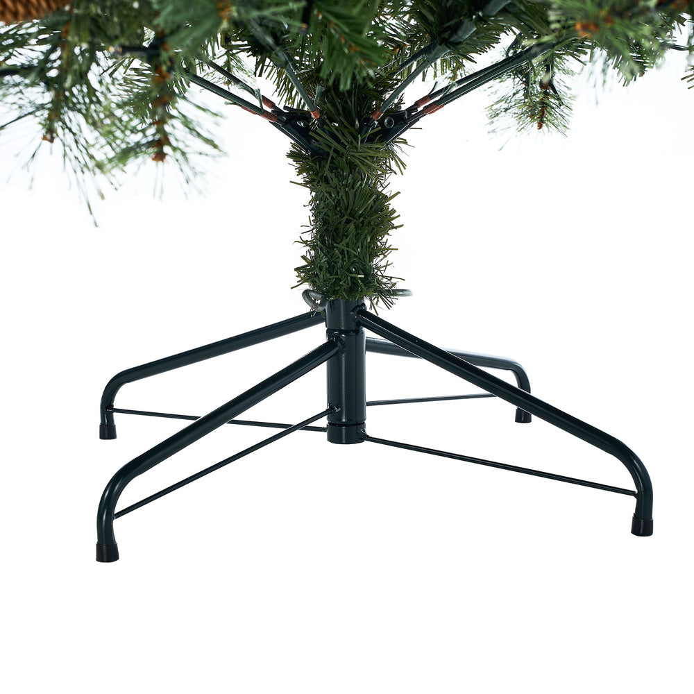 LED Christmas Tree 1.8M 6FT with Lights Ornaments Green