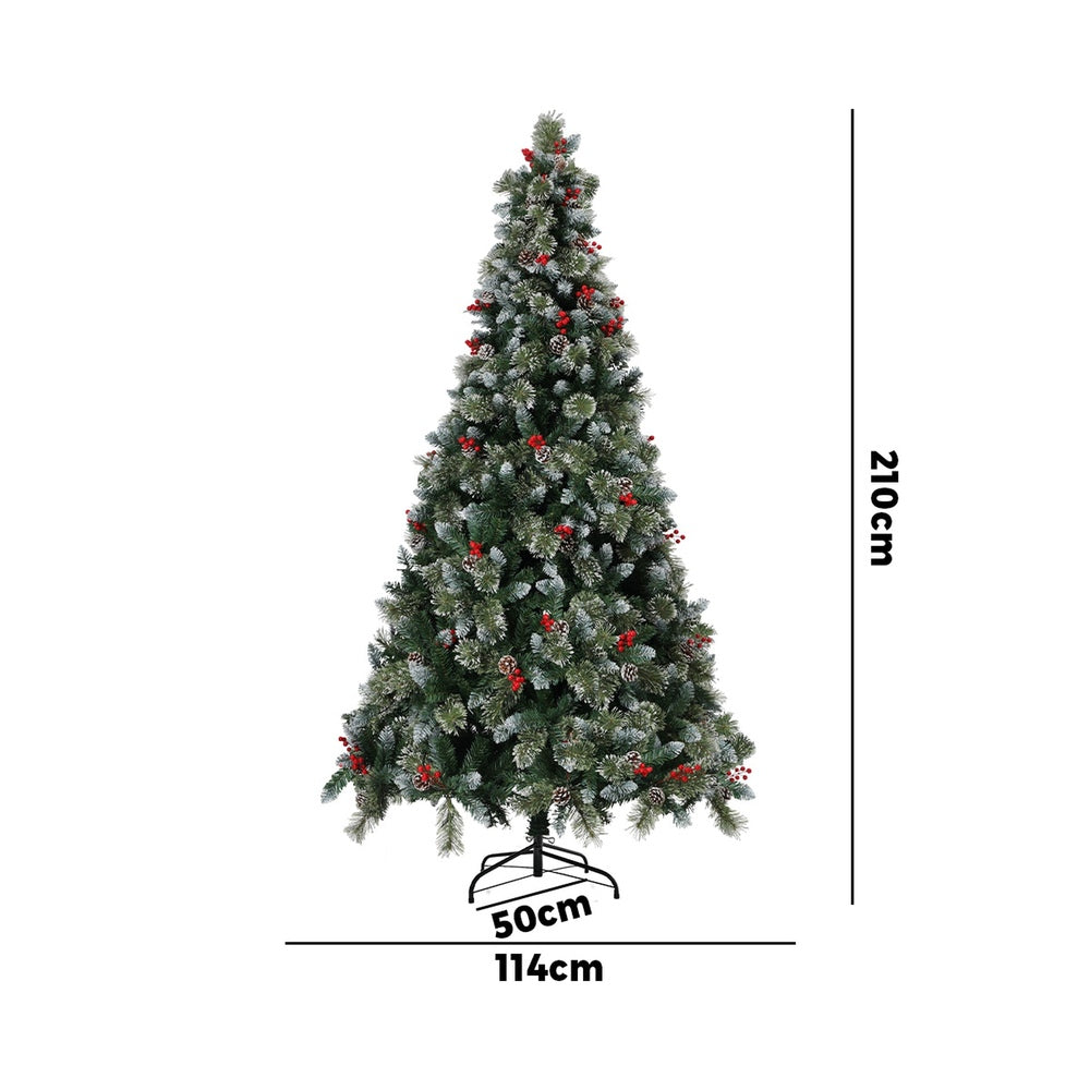 Mazam Christmas Tree 2.1m 7FT LED 1400tips