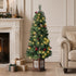 LED Christmas Tree Home Battery Powered 120cm Green