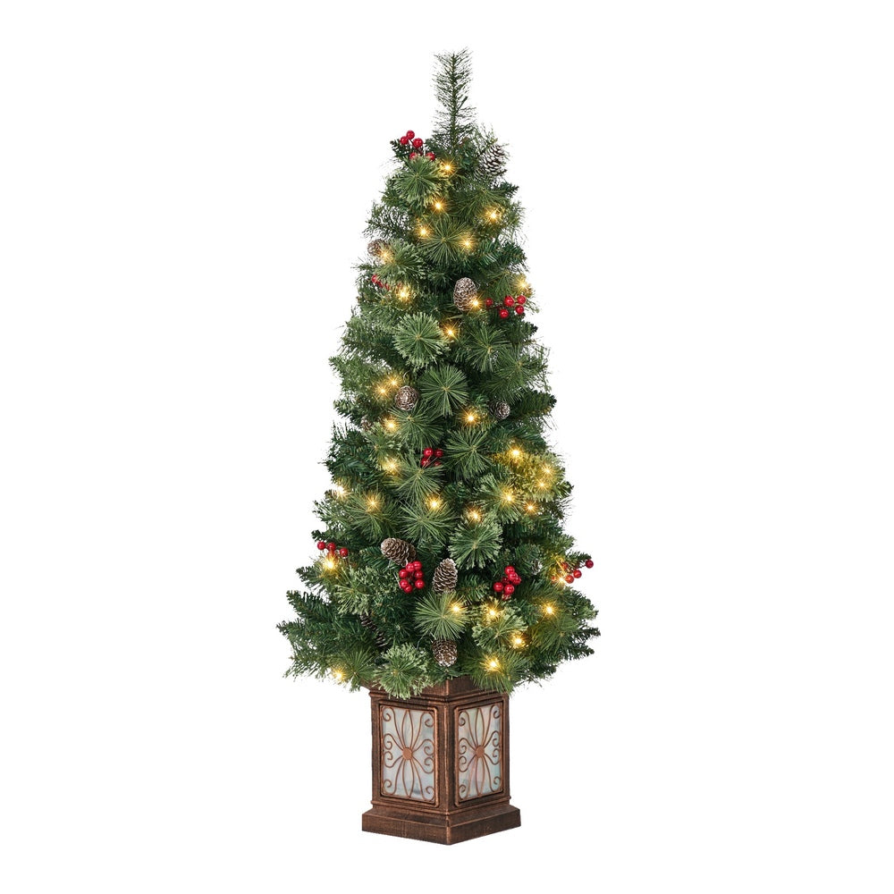 LED Christmas Tree Home Battery Powered 120cm Green