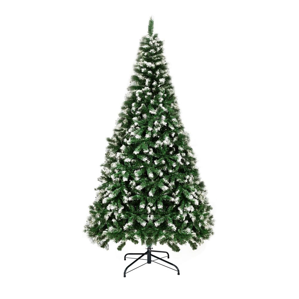 Christmas Tree 1.8M 6FT Snowy Decor Green 830 Tips