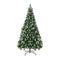 Christmas Tree 2.4M 8FT Snowy Decor Green 1480 Tips