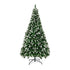 Christmas Tree 2.4M 8FT Snowy Decor Green 1480 Tips