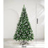 Christmas Tree 2.4M 8FT Snowy Decor Green 1480 Tips