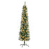 Slim LED Christmas Tree 6FT 1.8M Green White 300 Tips