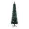 Tinseltown Slim Christmas Tree 1.8M 6FT Green and White
