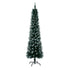 Tinseltown Slim Christmas Tree 1.8M 6FT Green and White