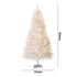 White LED Christmas Tree 2.1M 7FT, 950 Tips, 8 Modes, PVC Set
