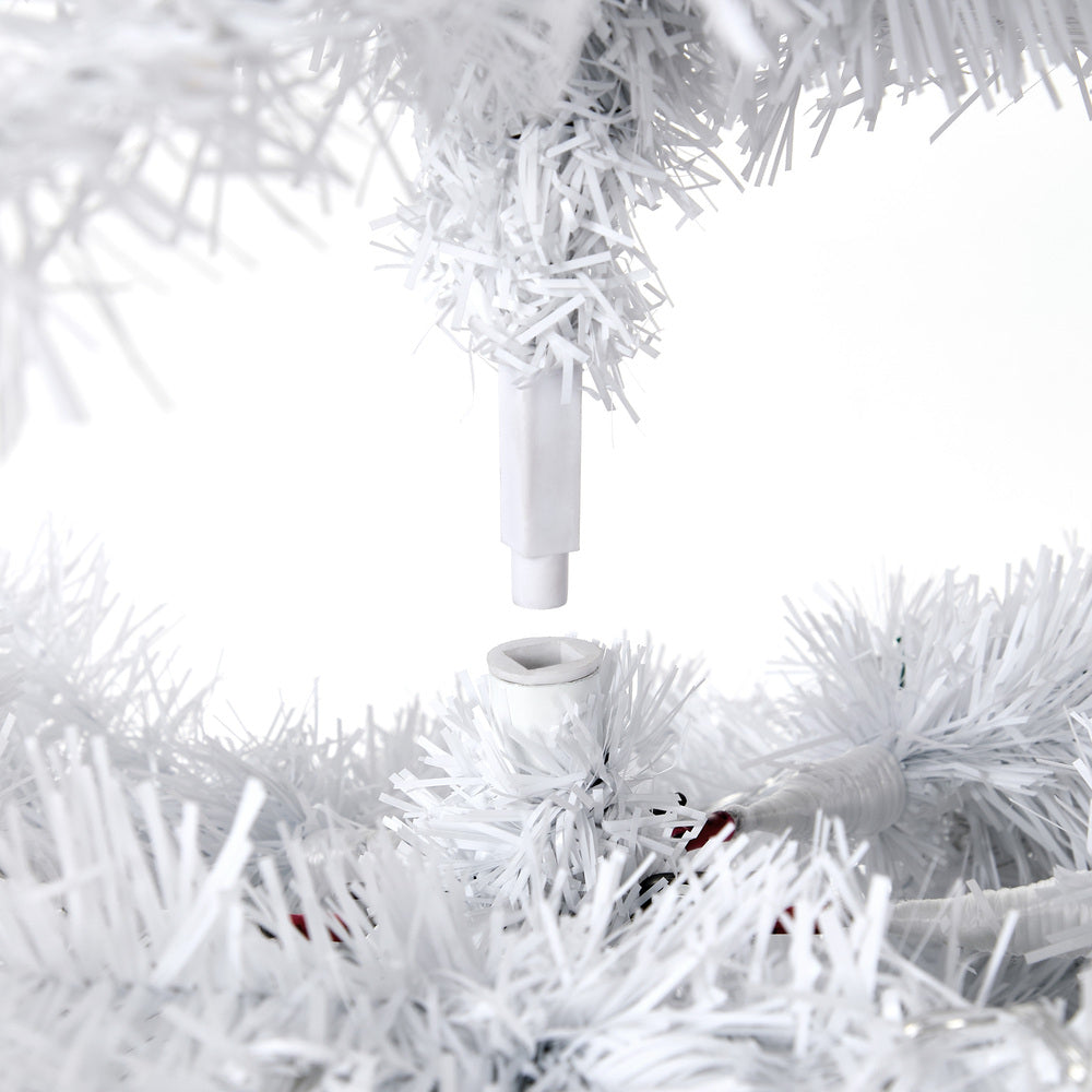Tinseltown LED Christmas Tree 2.1M 7FT White 950 Tips
