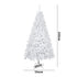 White Christmas Tree 2.4M 8FT 1225Tips