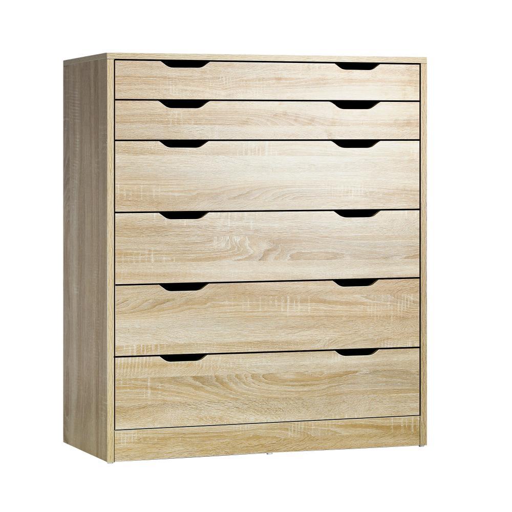 6 Chest of Drawers Tallboy Wooden