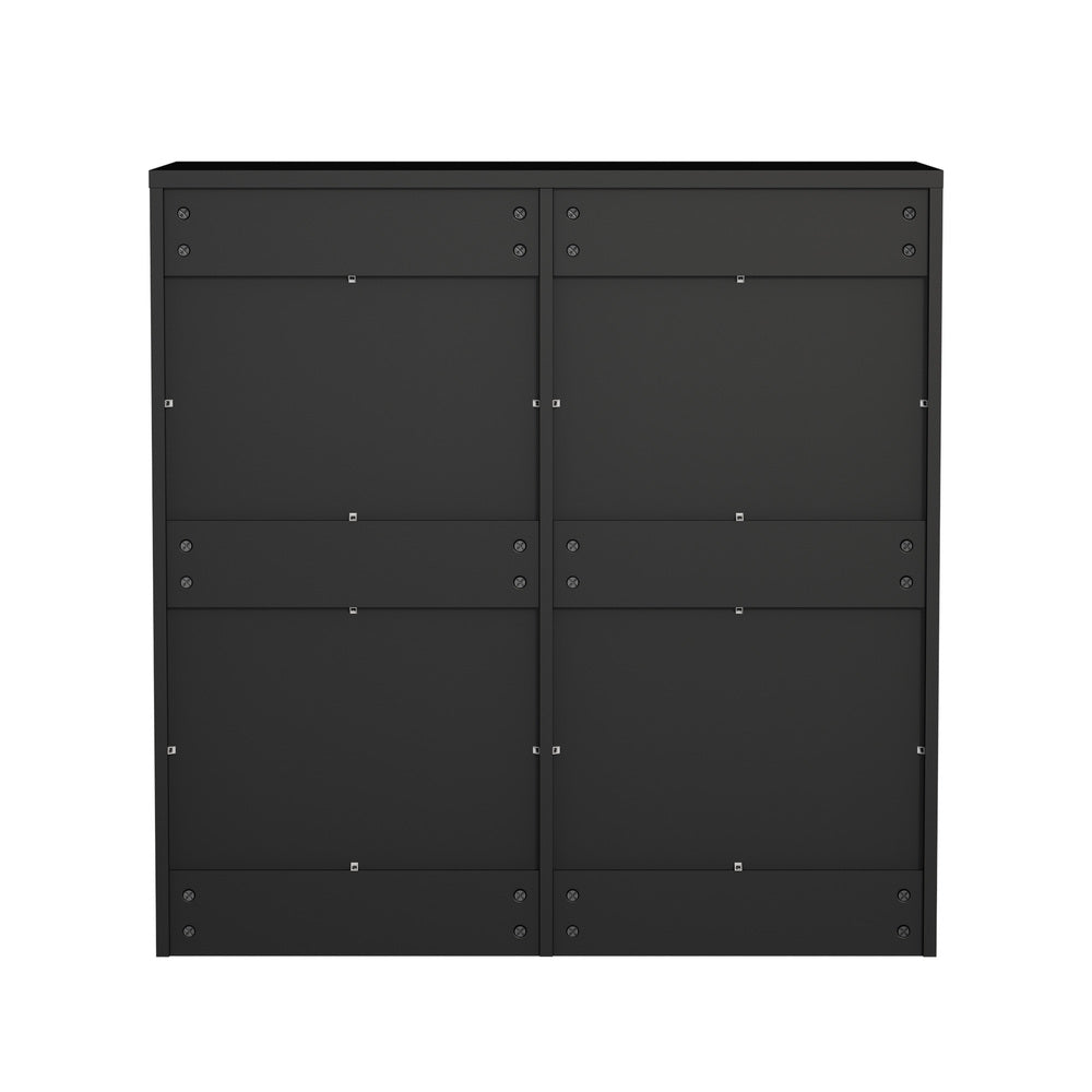8 Chest of Drawers Tallboy Cabinet Bedroom Storage Black