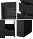 8 Chest of Drawers Tallboy Cabinet Bedroom Storage Black