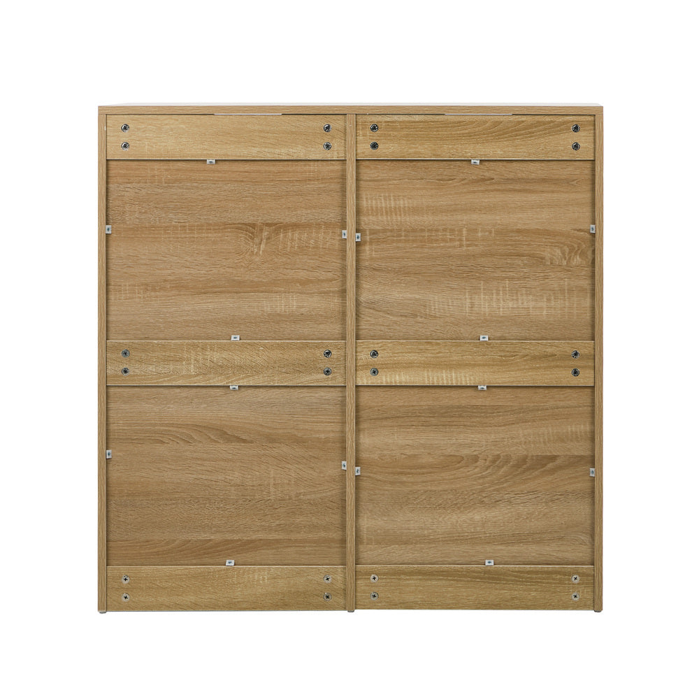 8 Chest of Drawers Tallboy Cabinet Bedroom Storage Natural