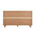 Oikiture 6 Chest of Drawers Dresser Faux Marble Top Natural