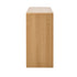 6 Chest Of Drawers Dresser with 2 Open Shelves Natural