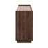 6 Chest Of Drawers Lowboy Handle-Free Storage Walnut
